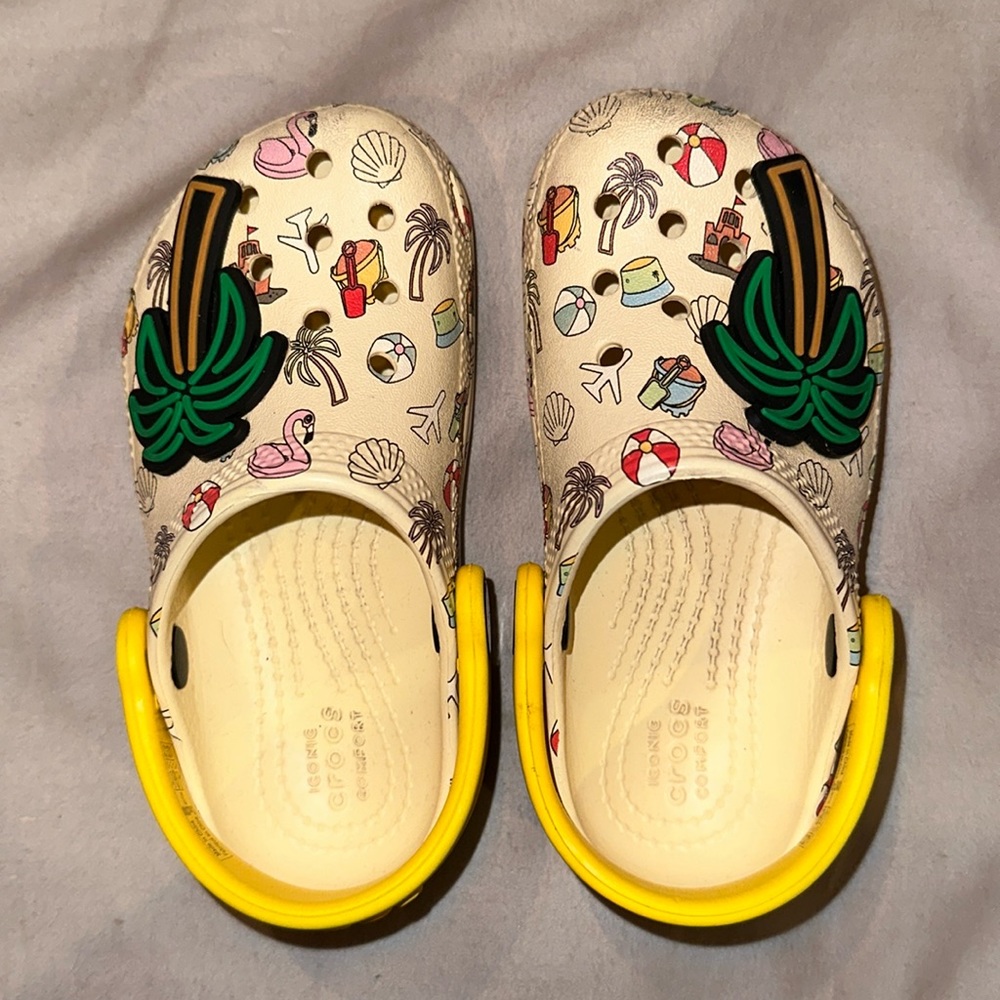 Summer edition kids crocs
